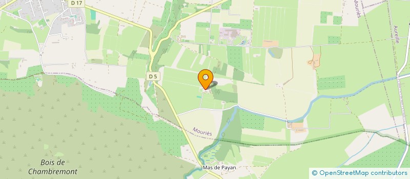 localisation de l'entreprise MADAME ALISEE JOSUAN  MOURIES