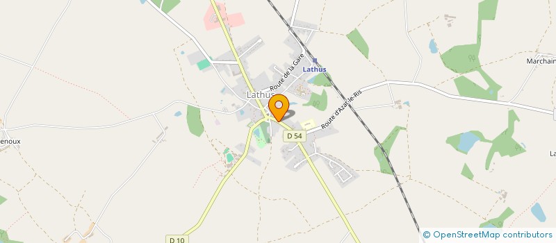 localisation de l'entreprise MADAME ALISHA BIRCH  LATHUS-SAINT-REMY