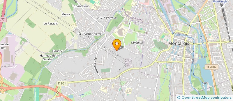 localisation de l'entreprise MADAME ALISON ANTUNES à VILLEMANDEUR