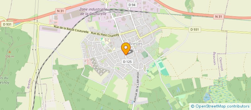 localisation de l'entreprise MADAME ALISON BACHTER  BRESLES