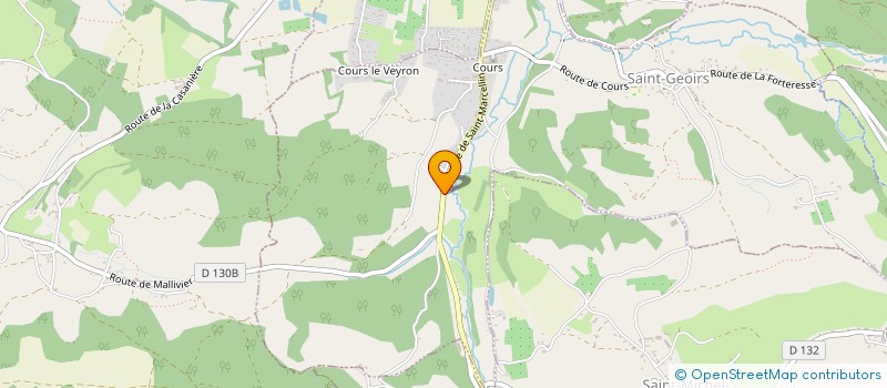 localisation de l'entreprise MADAME ALISON BALLET  SAINT-GEOIRS