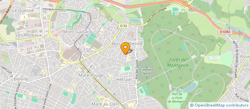 localisation de l'entreprise MADAME ALISON BELLENGER  LE HAVRE