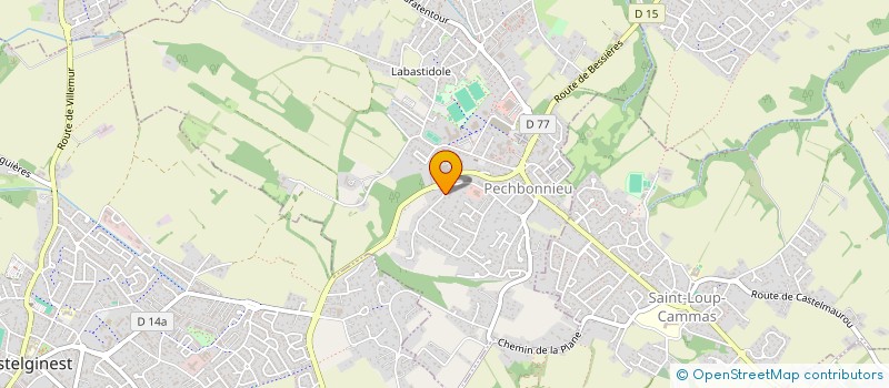 localisation de l'entreprise MADAME ALISON BER  PECHBONNIEU