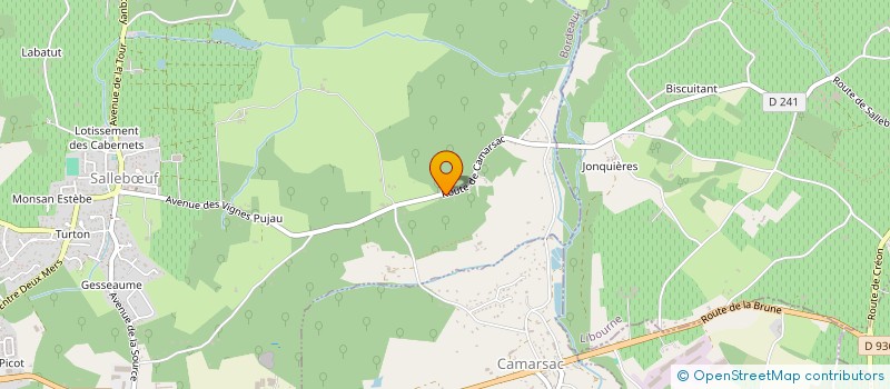 localisation de l'entreprise MADAME ALISON BOUIN  SALLEBUF