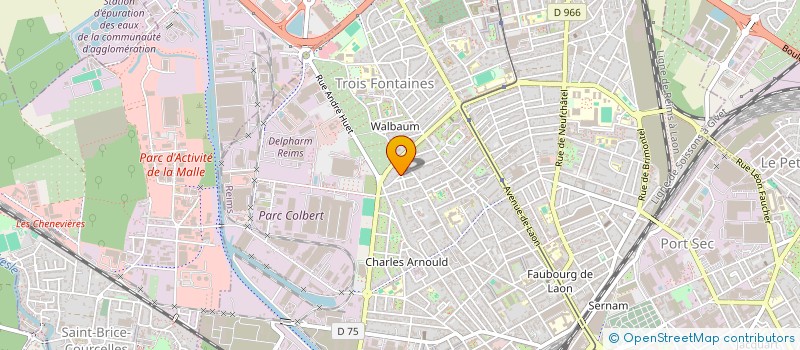 localisation de l'entreprise MADAME ALISON BOX  REIMS