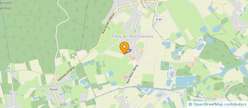 localisation de l'entreprise MADAME ALISON CALLAERT à TILLOY-LEZ-MARCHIENNES
