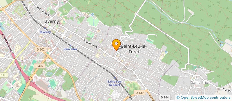 localisation de l'entreprise MADAME ALISON CHARVY  SAINT-LEU-LA-FORET