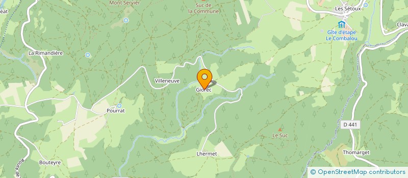 localisation de l'entreprise MADAME ALISON CHEVALLET  RIOTORD