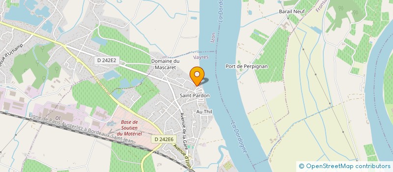 localisation de l'entreprise MADAME ALISON CHEVREAU  VAYRES