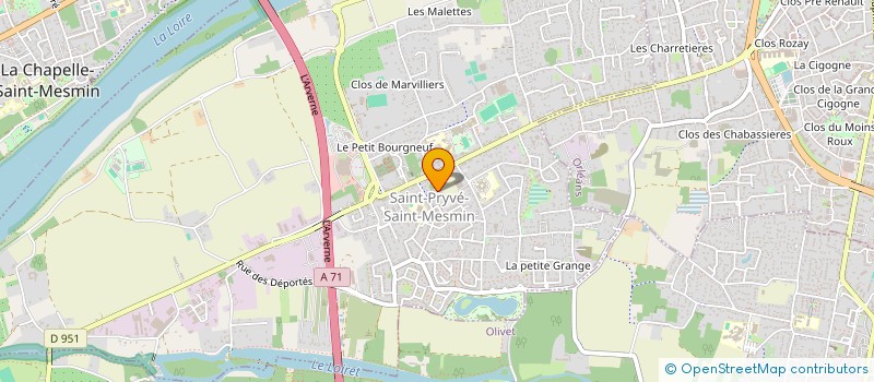 localisation de l'entreprise MADAME ALISON CLAISSE  SAINT-PRYVE-SAINT-MESMIN