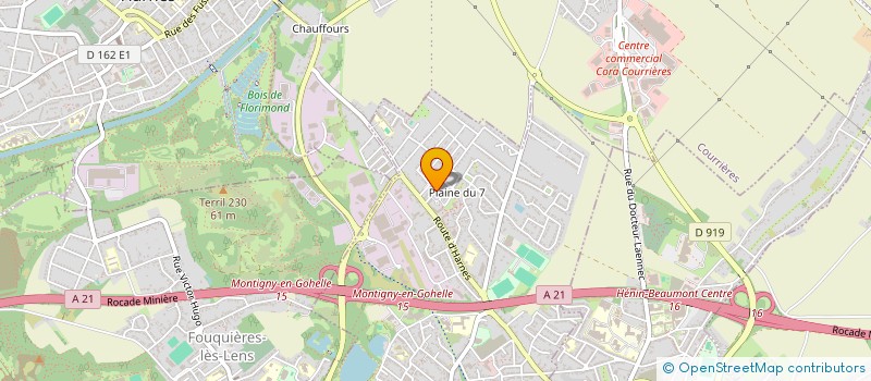 localisation de l'entreprise MADAME ALISON CODAN  MONTIGNY-EN-GOHELLE