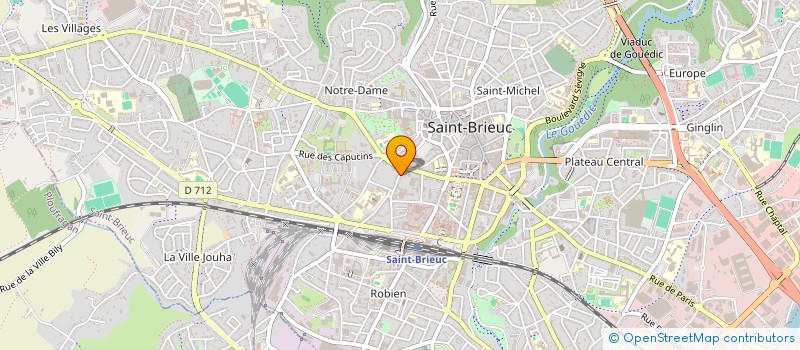 localisation de l'entreprise MADAME ALISON COLLET à SAINT-BRIEUC