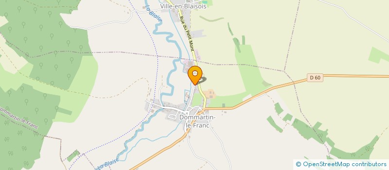 localisation de l'entreprise MADAME ALISON COLLIN à DOMMARTIN-LE-FRANC