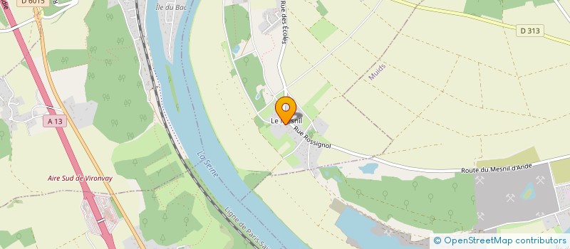 localisation de l'entreprise MADAME ALISON CORREIA DE OLIVEIRA  ANDE