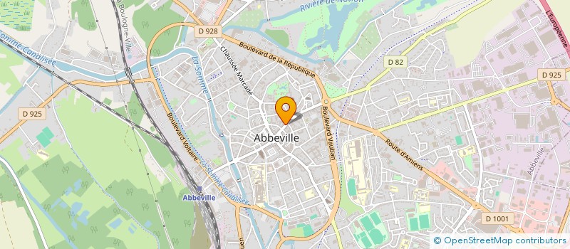 localisation de l'entreprise MADAME ALISON DEBERGHES à ABBEVILLE