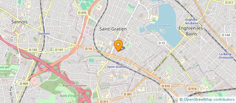 localisation de l'entreprise MADAME ALISON DELBECQ  SAINT-GRATIEN