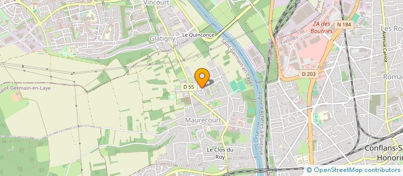 localisation de l'entreprise MADAME ALISON DELONGRAYE  MAURECOURT