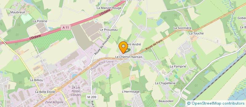 localisation de l'entreprise MADAME ALISON DEMEULEMESTER à CARQUEFOU