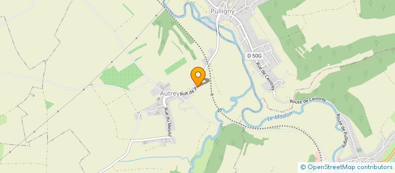 localisation de l'entreprise MADAME ALISON DIDIER  AUTREY