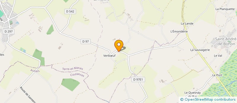 localisation de l'entreprise MADAME ALISON DUBOIS  TERRE-ET-MARAIS