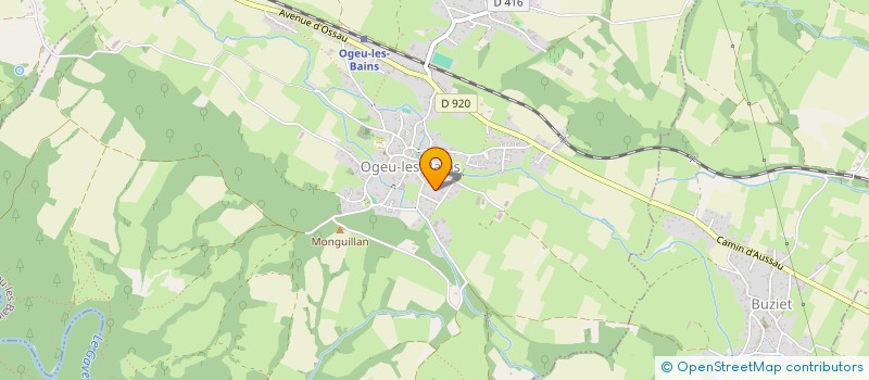 localisation de l'entreprise MADAME ALISON DUBOSC-LODWITZ  JURANCON