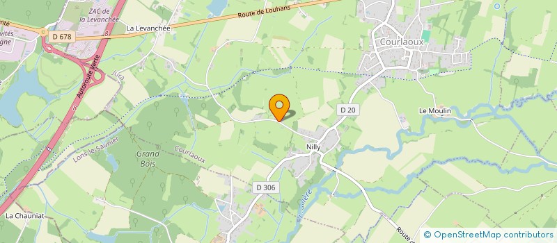 localisation de l'entreprise MADAME ALISON DUCHESNE  COURLAOUX