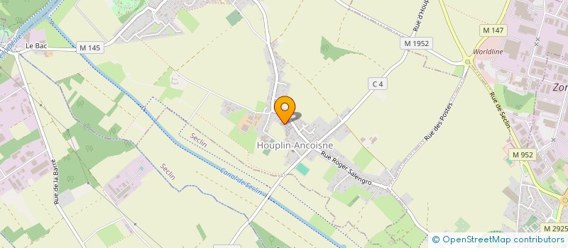 localisation de l'entreprise MADAME ALISON DUDOK  HOUPLIN-ANCOISNE