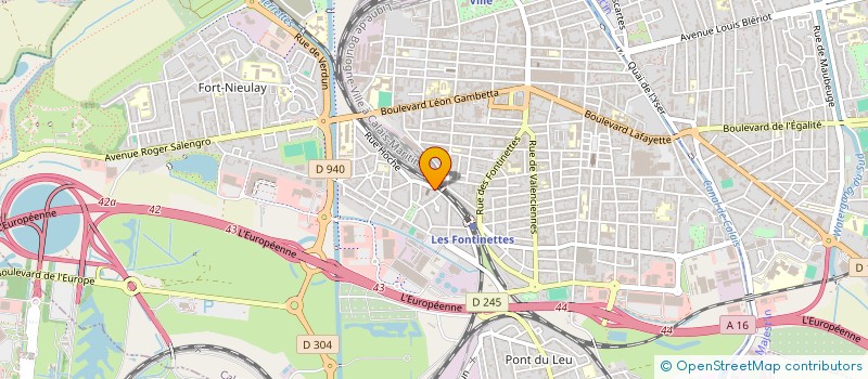 localisation de l'entreprise MADAME ALISON FERAND  CALAIS