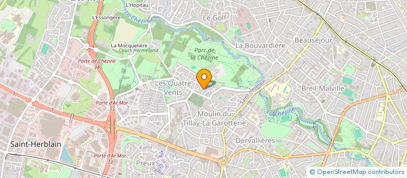 localisation de l'entreprise MADAME ALISON FOUET  SAINT-HERBLAIN