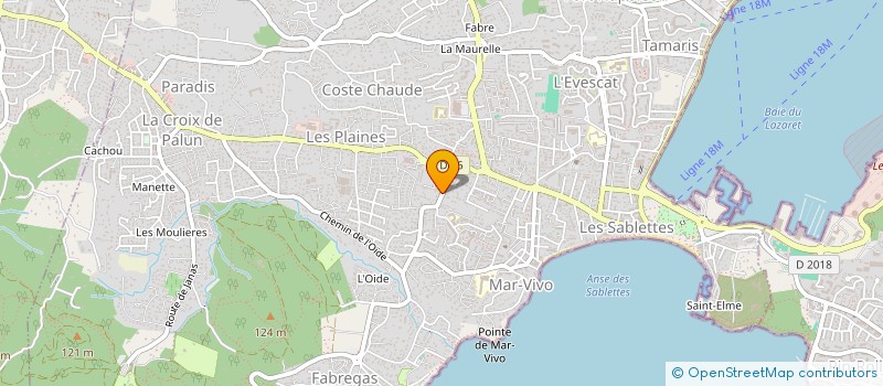 localisation de l'entreprise MADAME ALISON FREDERIC NICOLAS  LA SEYNE SUR MER