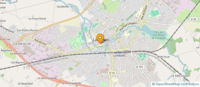 localisation de l'entreprise MADAME ALISON FROSTIN  DINARD