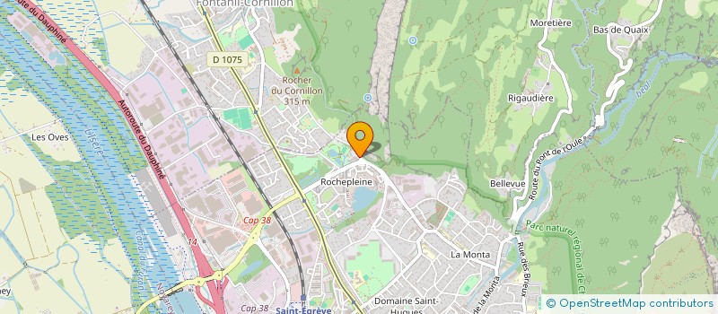 localisation de l'entreprise MADAME ALISON GATTA  SAINT-EGREVE