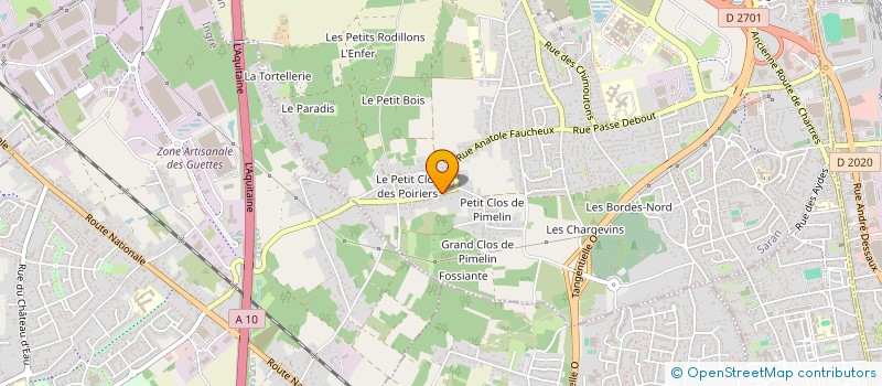 localisation de l'entreprise MADAME ALISON GAUTHIER à SARAN