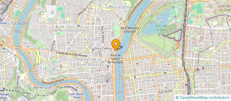 localisation de l'entreprise MADAME ALISON GENTA à LYON