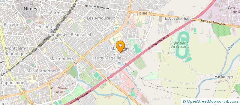 localisation de l'entreprise MADAME ALISON GEORGELIN  NIMES