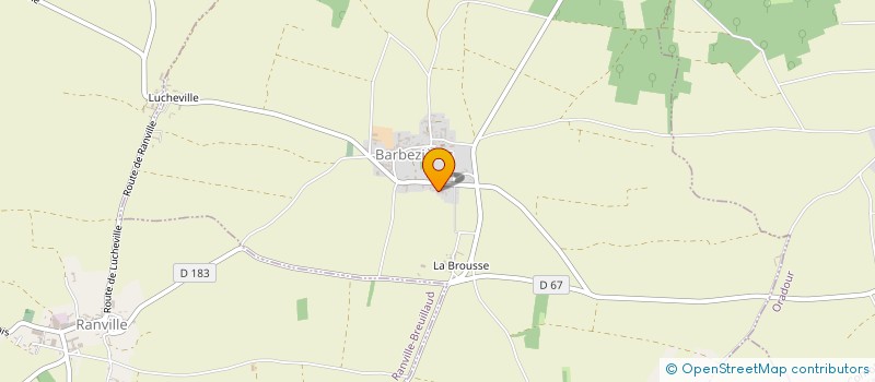 localisation de l'entreprise MADAME ALISON GLEAVE à BARBEZIERES