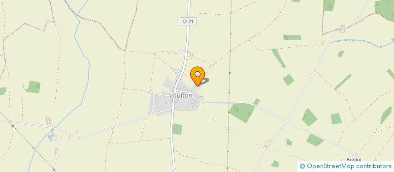 localisation de l'entreprise MADAME ALISON GODFRIN  VOULTON