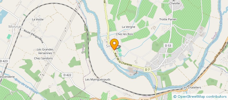 localisation de l'entreprise MADAME ALISON GRIMOIN à SIREUIL