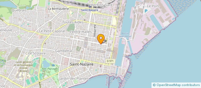 localisation de l'entreprise MADAME ALISON GUILLEMIN  SAINT-NAZAIRE
