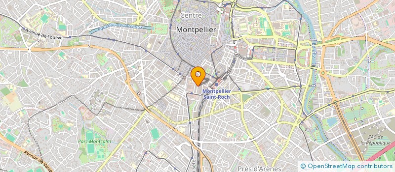 localisation de l'entreprise MADAME ALISON HANNIFFY à MONTPELLIER