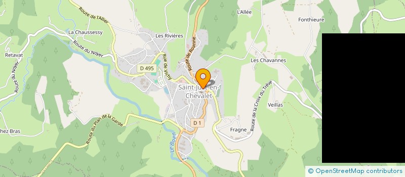 localisation de l'entreprise MADAME ALISON HARDMAN  SAINT-JUST-EN-CHEVALET