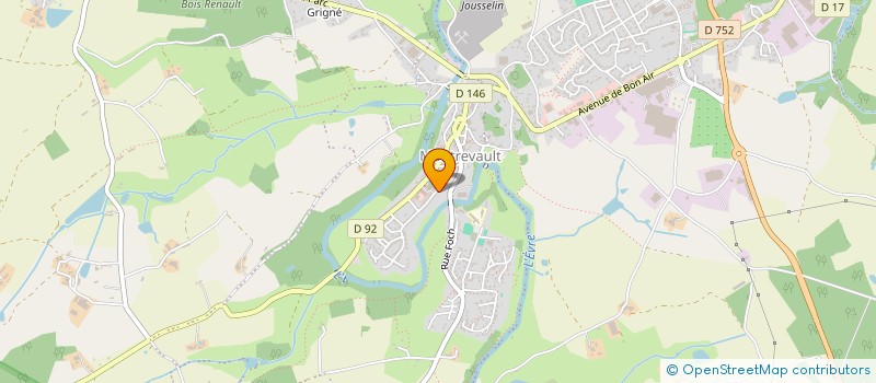 localisation de l'entreprise MADAME ALISON HERVE  BEAUPREAU-EN-MAUGES