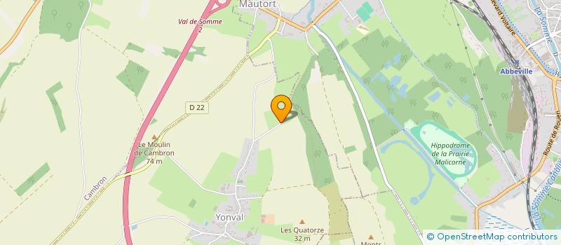 localisation de l'entreprise MADAME ALISON HOLLEVILLE  YONVAL