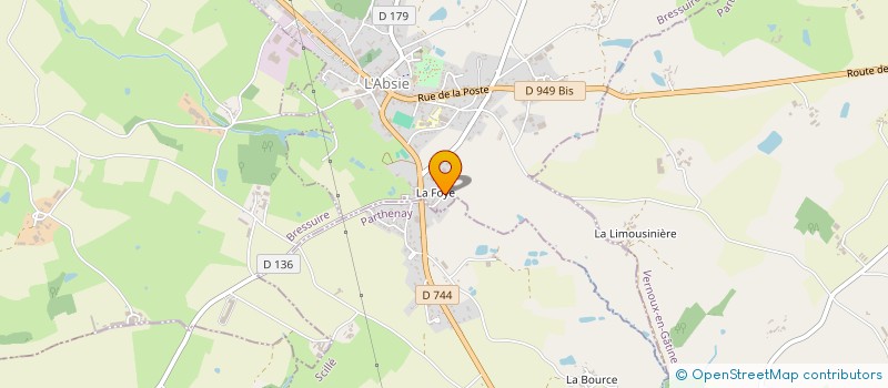 localisation de l'entreprise MADAME ALISON JEAN NEWTON  L'ABSIE