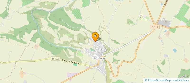 localisation de l'entreprise MADAME ALISON JUIN  FANJEAUX