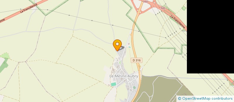 localisation de l'entreprise MADAME ALISON JULLIEN  LE MESNIL-AUBRY