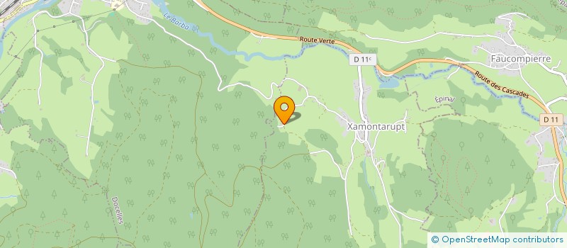 localisation de l'entreprise MADAME ALISON KIRK  XAMONTARUPT