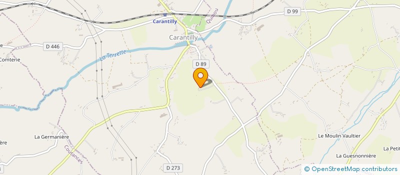 localisation de l'entreprise MADAME ALISON LEBARBANCHON  CARANTILLY