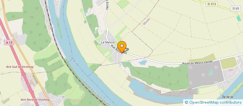 localisation de l'entreprise MADAME ALISON LECALIER  ANDE