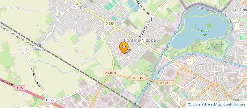 localisation de l'entreprise MADAME ALISON LENOIR  NIEPPE